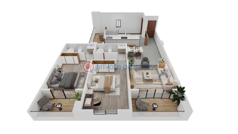 2 bedroom Apartment For Sale Brookside Westlands Nairobi - 3