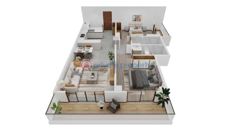 2 bedroom Apartment For Sale Brookside Westlands Nairobi - 4