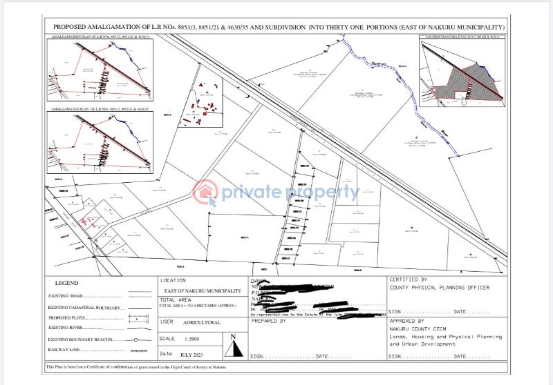 Land For Sale Nakuru Mbaruk Area Gilgil Nakuru - 0