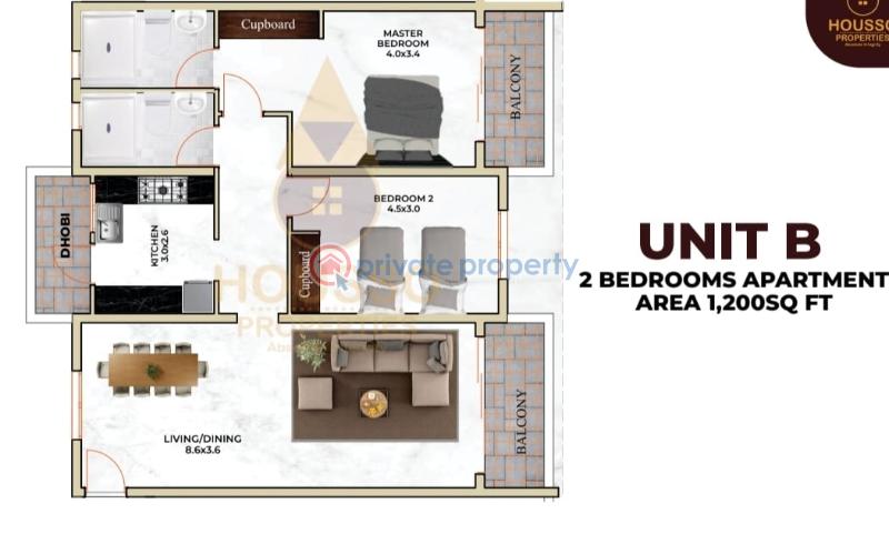 2 bedroom Apartment For Sale Nyali Road Nyali Mombasa  - 6
