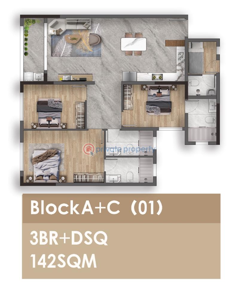 1 bedroom Apartment For Sale Kilimani Nairobi - 2