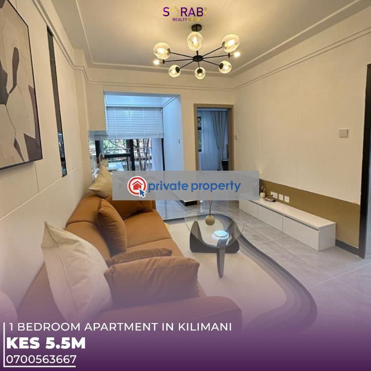 1 bedroom Apartment For Sale Kilimani Nairobi - 3