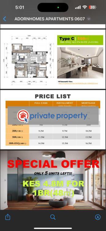 1 bedroom Apartment For Sale Kileleshwa Nairobi - 15