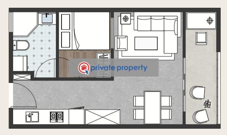 1 bedroom Apartment For Sale Kilimani Nairobi - 1