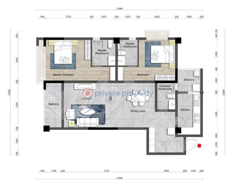 1 bedroom Apartment For Sale Raphta Road Westlands Nairobi - 3