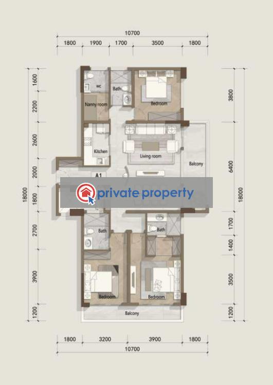 1 bedroom Apartment For Sale &nbsp;off Kindaruma Road Kilimani Nairobi - 10