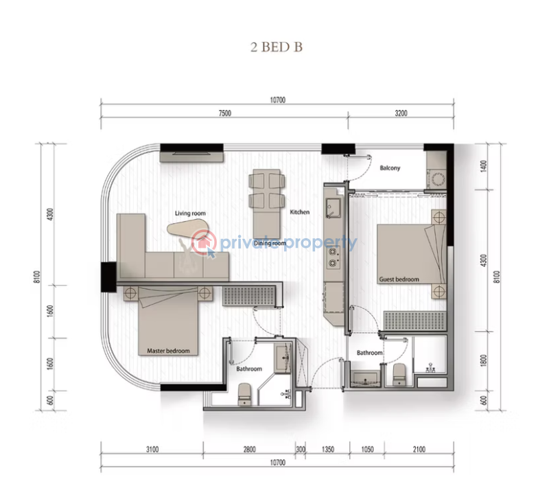 1 bedroom Apartment For Sale Off Rhapta Road Westlands Nairobi - 22