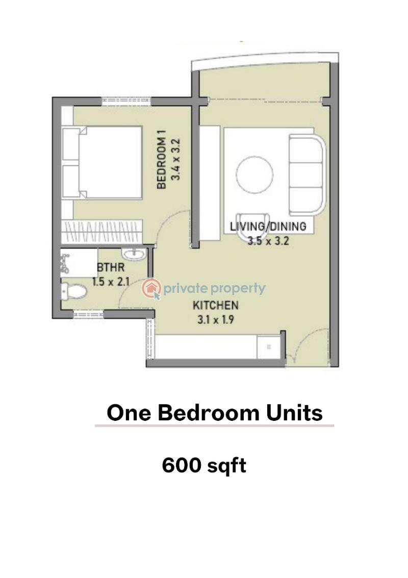 1 bedroom Apartment For Sale Mtwapa Creekfront Mtwapa Kilifi - 17