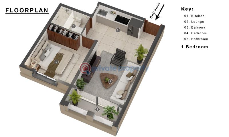 1 bedroom Apartment For Sale Mtwapa Creekfront Mtwapa Kilifi - 11
