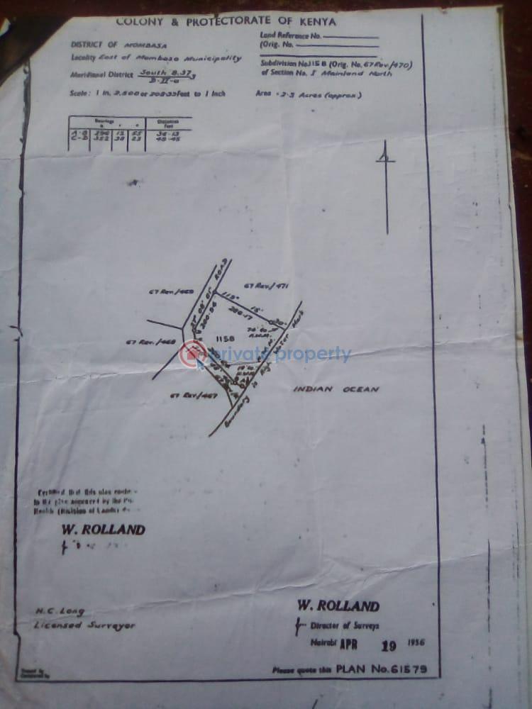 Land For Sale Nyali Mombasa  - 0