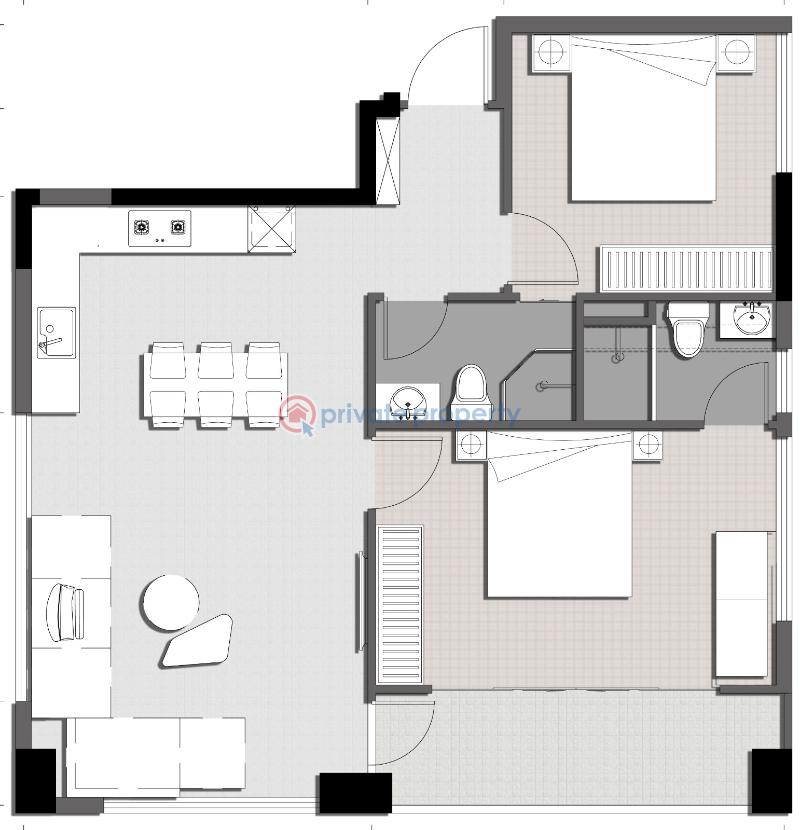 2 bedroom Apartment For Sale westlands Nairobi - 8