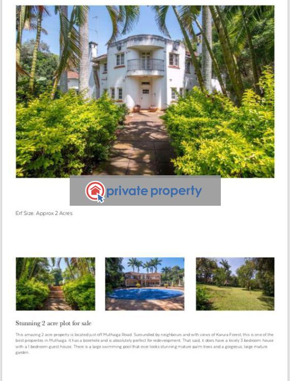 8 bedroom House For Sale Muthaiga Nairobi - 1