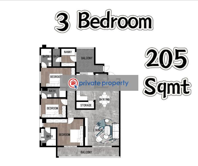3 bedroom Apartment For Sale &nbsp;kileleshwa Kileleshwa Nairobi - 1
