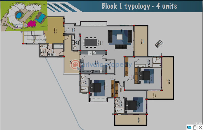 3 bedroom Apartment For Sale Nyali Mombasa  - 0