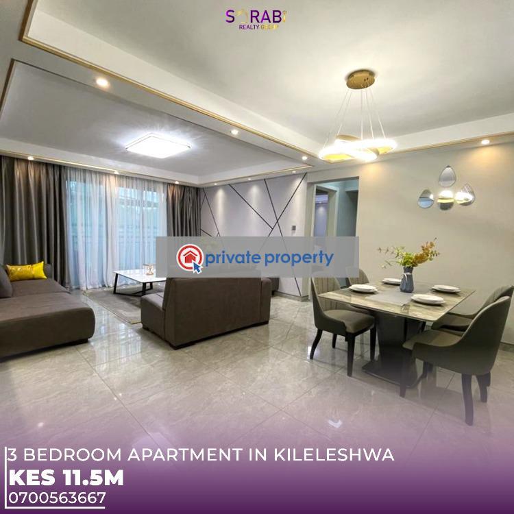 3 bedroom Apartment For Sale Kileleshwa Nairobi - 4