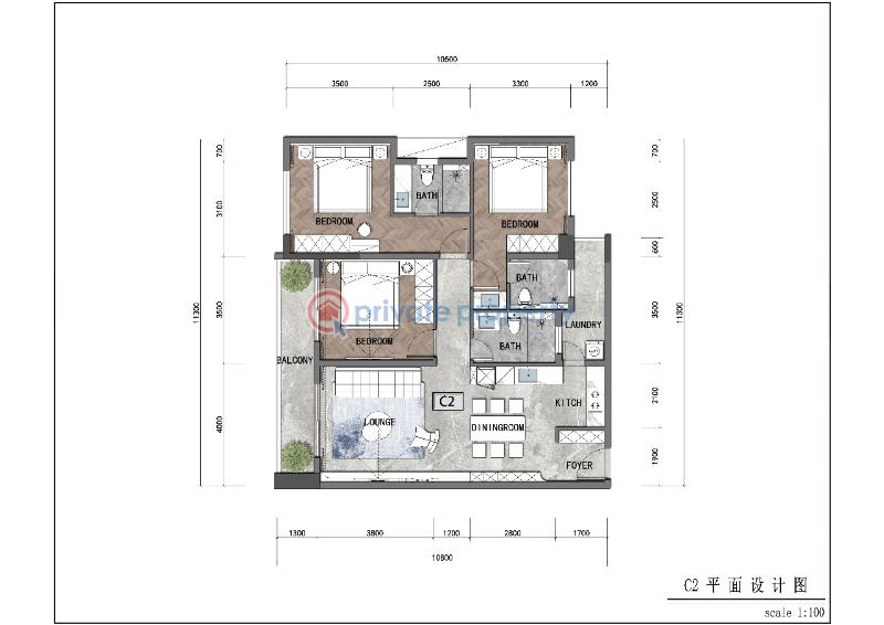3 bedroom Apartment For Sale Riara Road Near Makini School Kilimani Nairobi - 16
