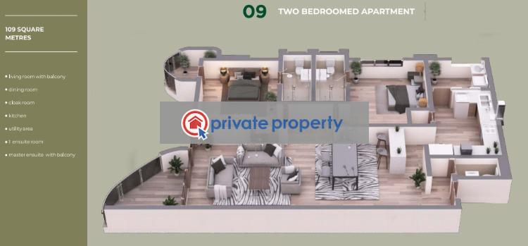 3 bedroom Apartment For Sale  3bedroom All Ensuite Apartment With Dsq 2 Balcony In Kirichwa Kilimani Kilimani Nairobi - 4