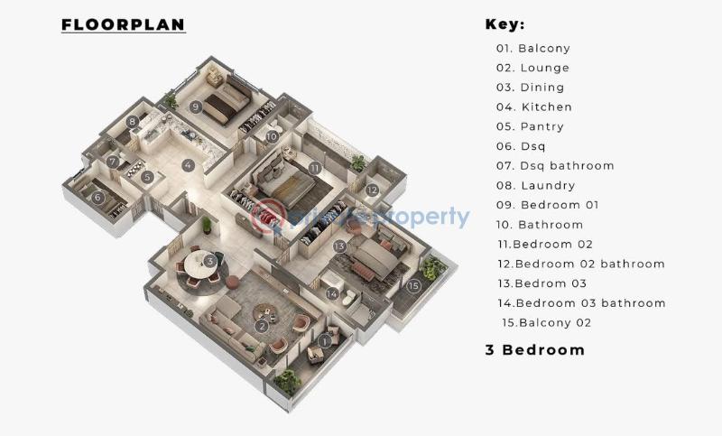 3 bedroom Apartment For Sale Mombasa,bombolulu Bombolulu Nyali Mombasa - 5