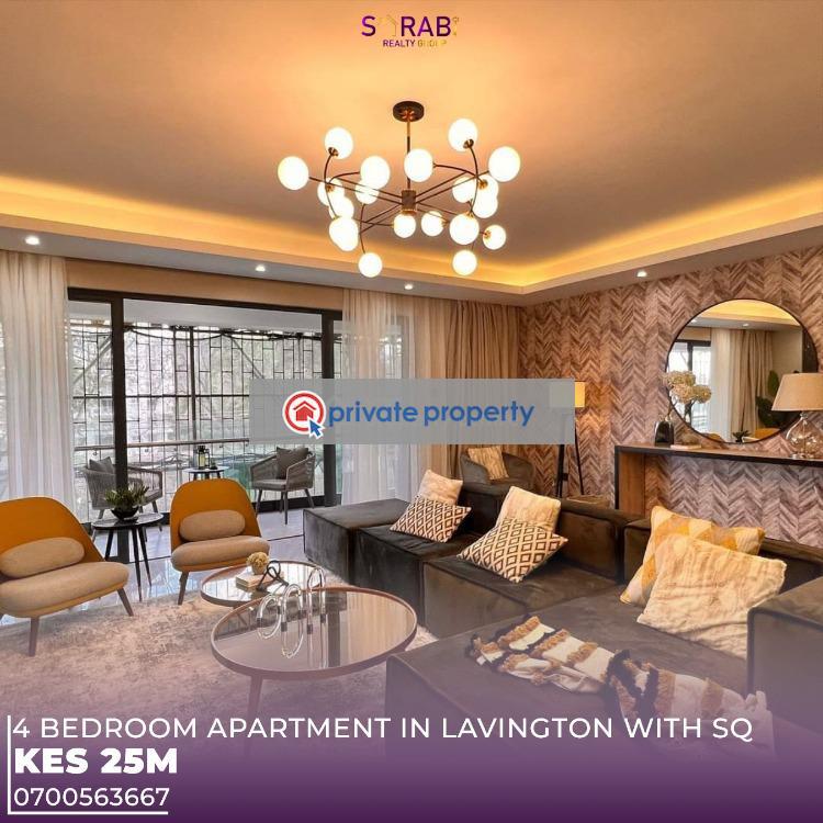 4 bedroom Apartment For Sale Kileleshwa Nairobi - 10