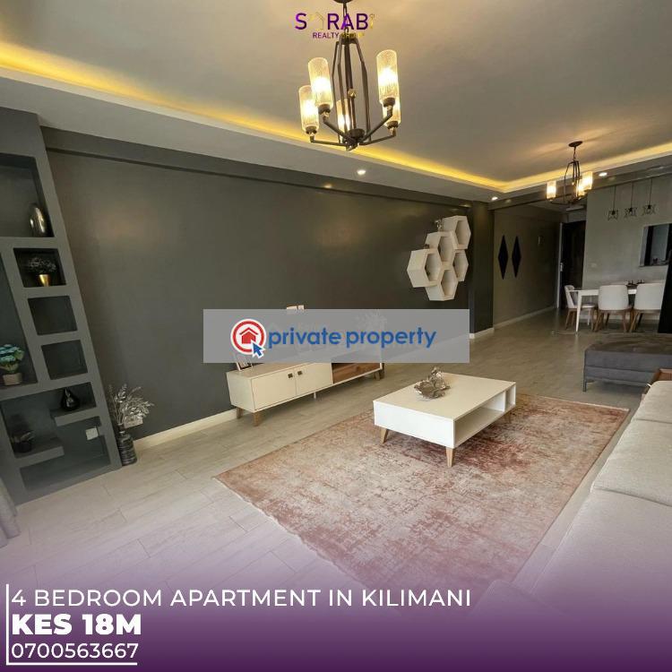 4 bedroom Apartment For Sale Kilimani Nairobi - 9