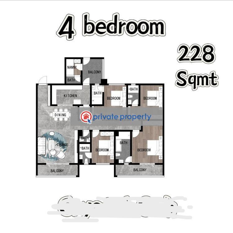 4 bedroom Apartment For Sale &nbsp;kileleshwa Kileleshwa Nairobi - 9
