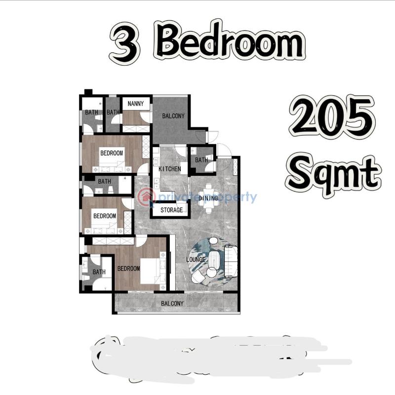 4 bedroom Bedsitter (Single Room) For Sale Kileleshwa Nairobi - 6