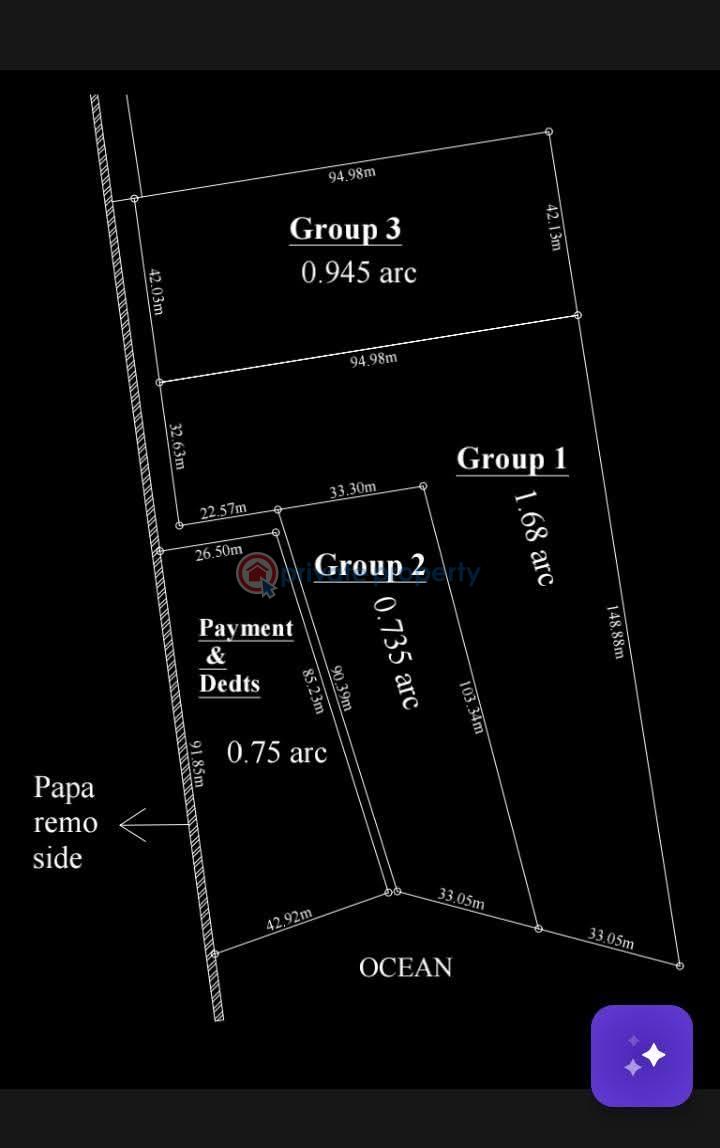Land For Sale Paparemo Beach Area Ocean Front Watamu Kilifi - 0