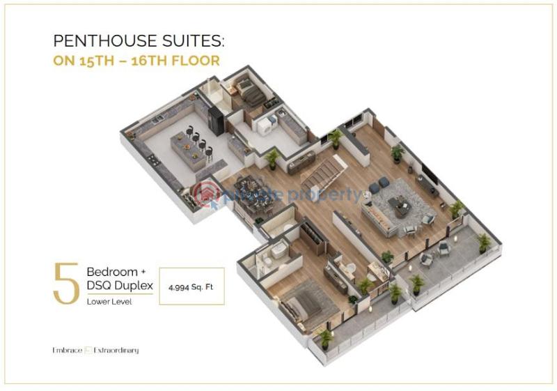5 bedroom Apartment For Sale Mandera Road Kileleshwa Nairobi - 14