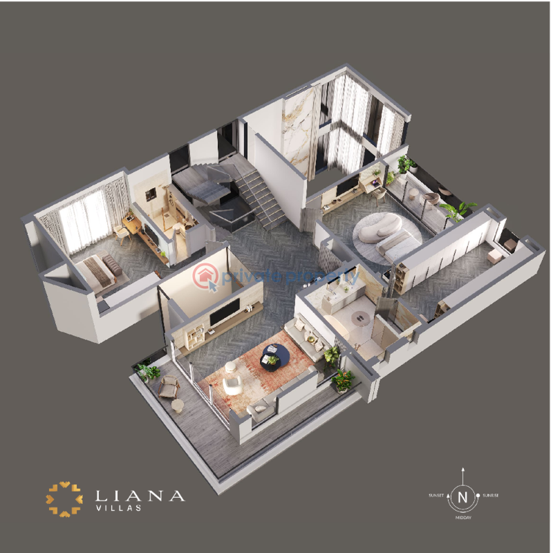 5 bedroom Townhouse For Sale Peponi Road Spring Valley Nairobi - 7
