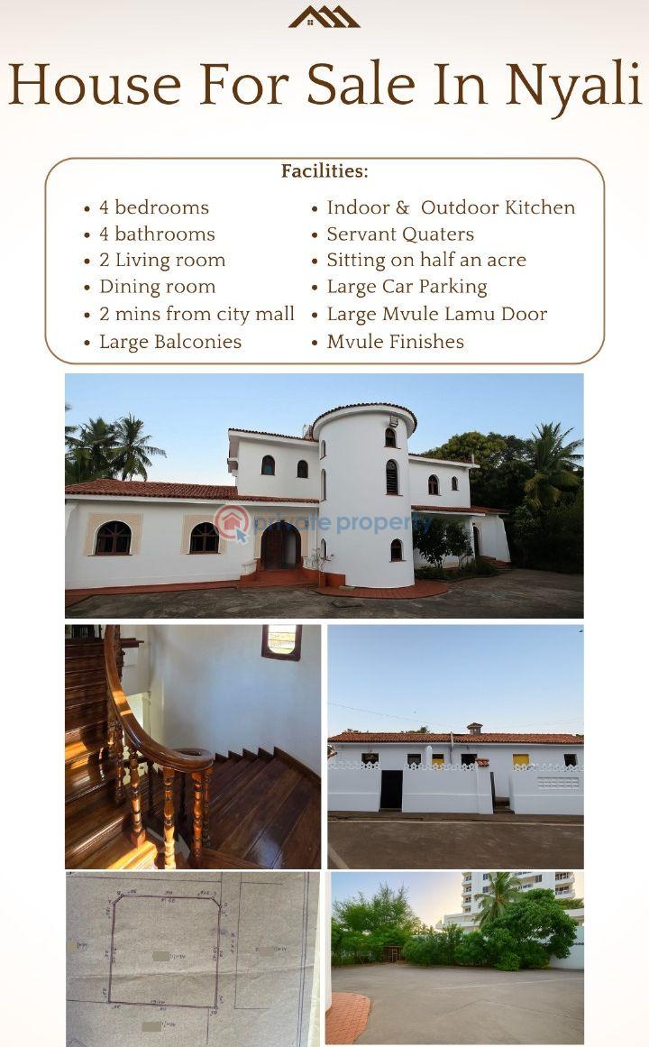 5 bedroom House For Sale Nyali Mombasa  - 0
