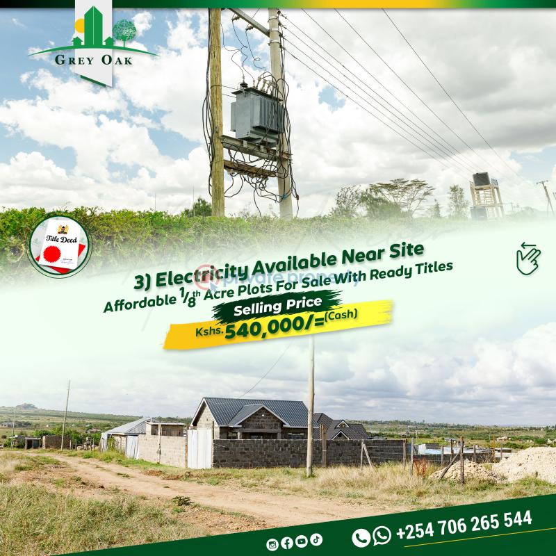 Mixed use Land For Sale Past Kinanie Daystar Road Athi River Machakos - 6