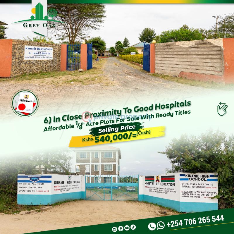 Mixed use Land For Sale Past Kinanie Daystar Road Athi River Machakos - 3