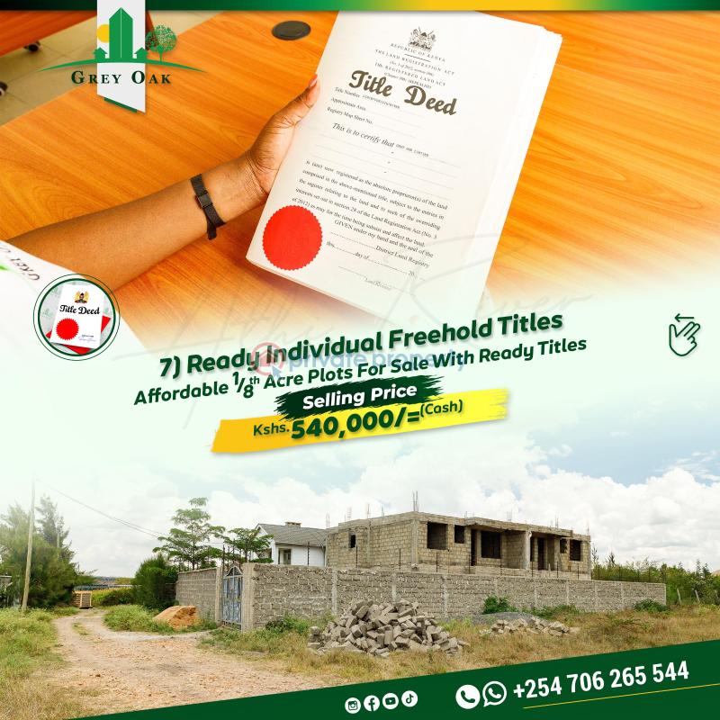 Mixed use Land For Sale Past Kinanie Daystar Road Athi River Machakos - 2