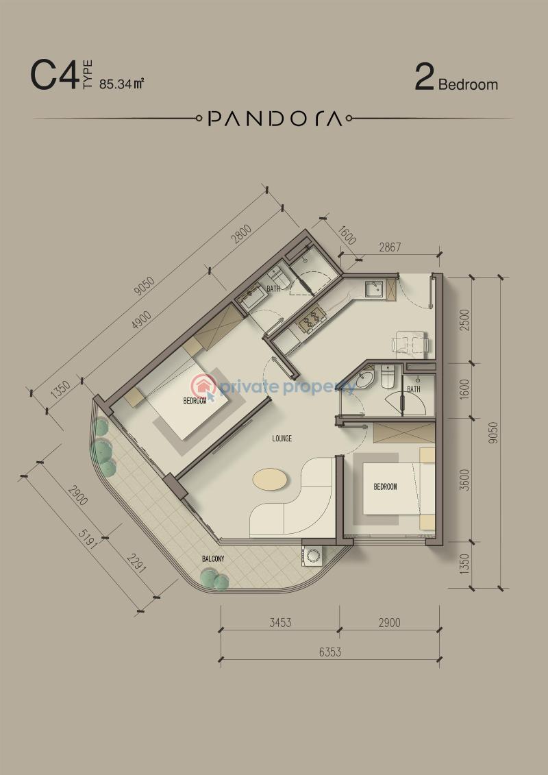 2 bedroom Apartment For Sale Muthangari Drive Westlands Nairobi - 6