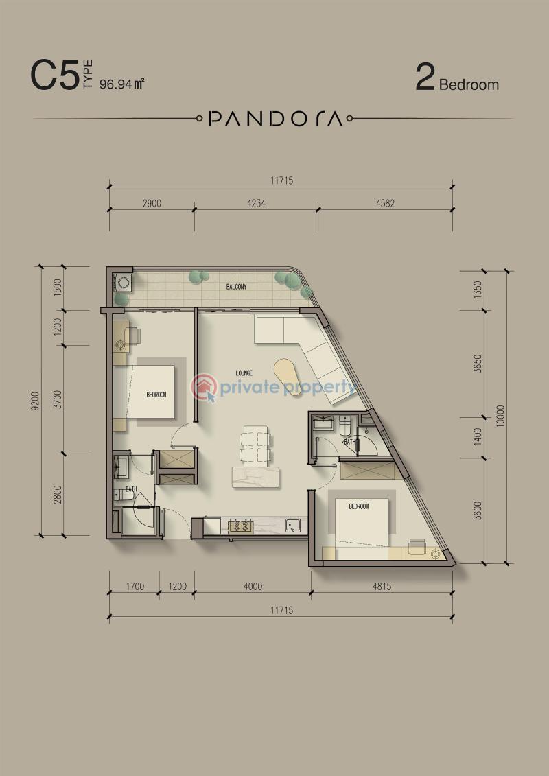 2 bedroom Apartment For Sale Muthangari Drive Westlands Nairobi - 7