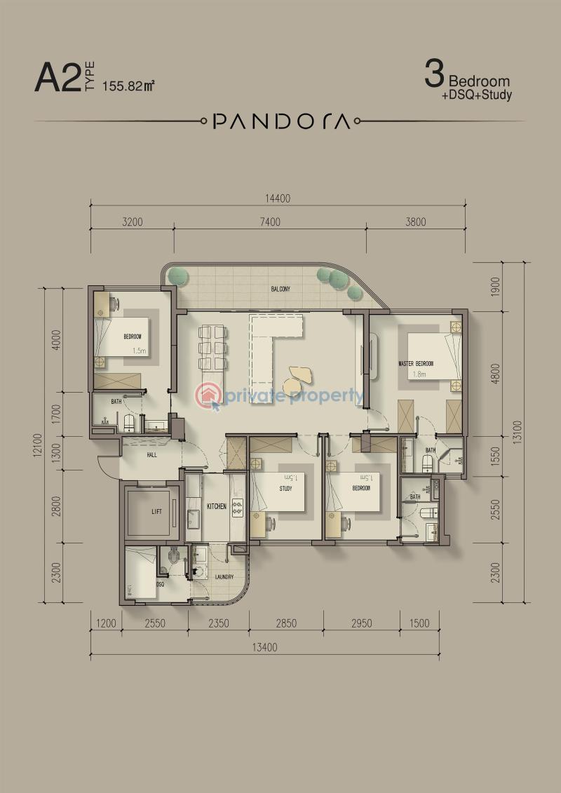 2 bedroom Apartment For Sale Muthangari Drive Westlands Nairobi - 10