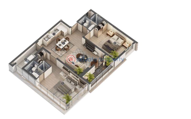 1 bedroom Apartment For Sale George Padmore Kilimani Nairobi - 1