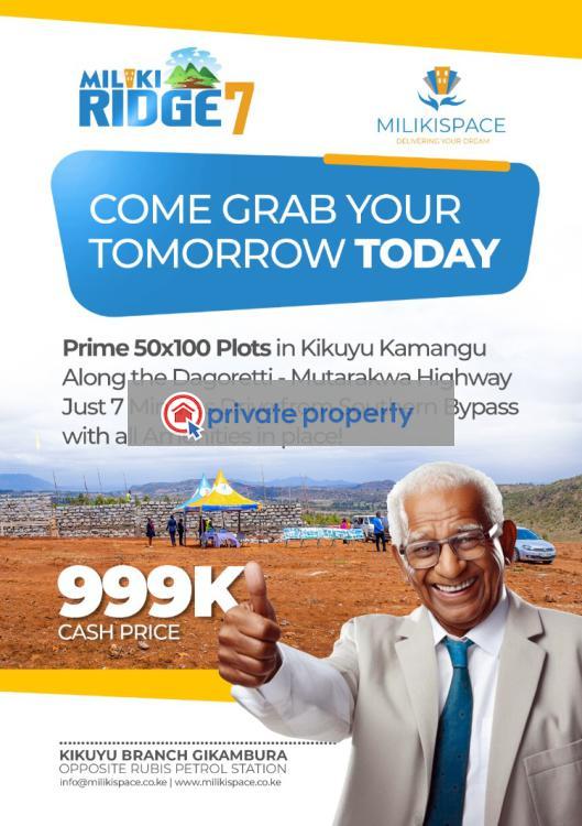Residential Land For Sale &nbsp;kamangu Kikuyu Kiambu - 1