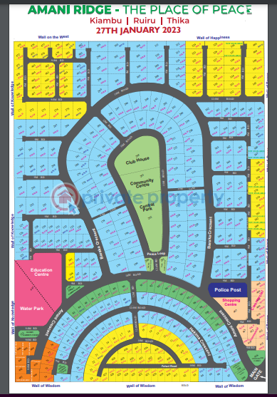Land For Sale Amani Ridge Kiambu Rd edenville Cianda Kiambu - 0