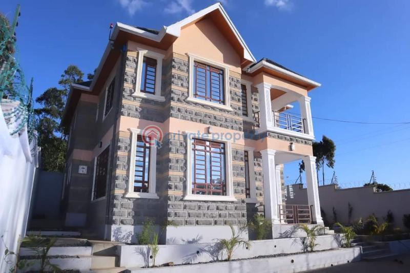 4 bedroom House For Sale 300 Meters From The Tarmac Road Ngong Kajiado - 0