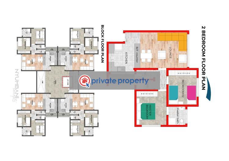 1 bedroom Apartment For Sale &nbsp;close To The Tarmac Road Kinoo Kiambu - 2
