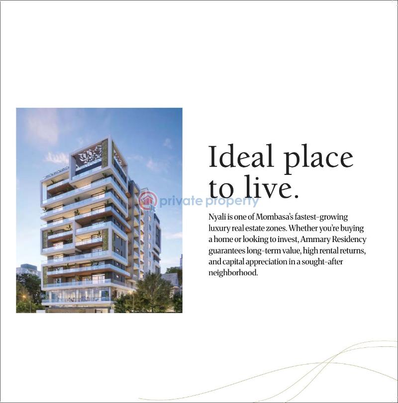 2 bedroom Apartment For Sale behind City Mall Nyali Mombasa - 6