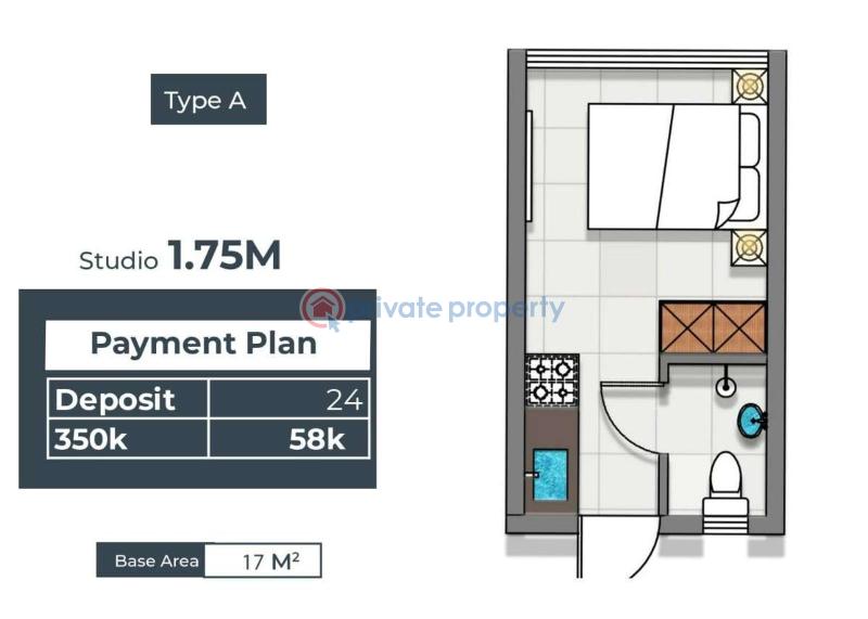 1 bedroom Apartment For Sale Garden Estate Roysambu Nairobi - 4