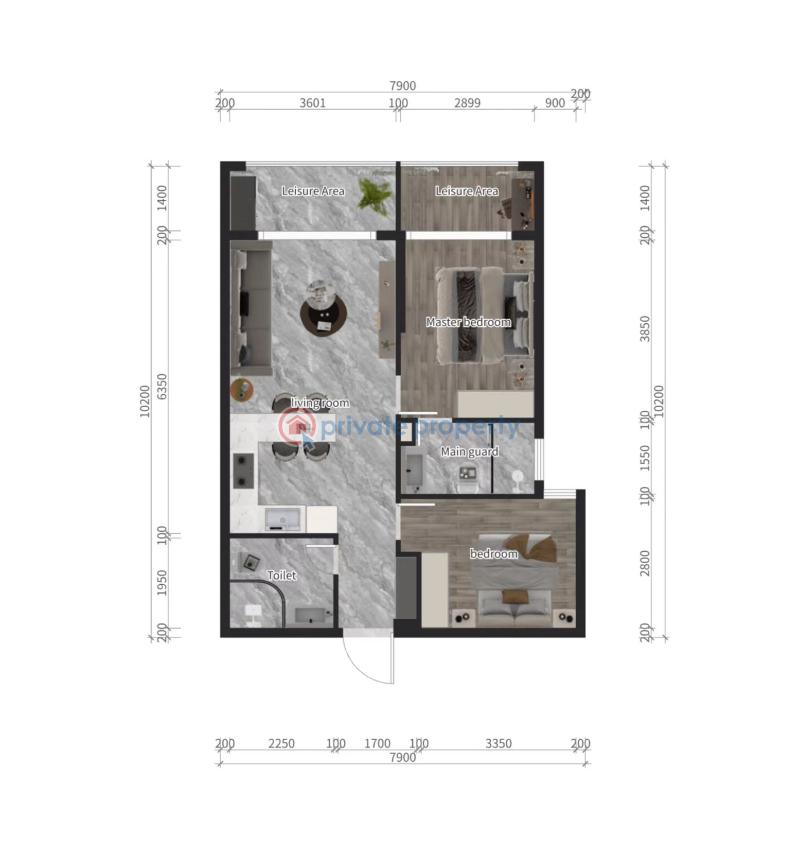 1 bedroom Apartment For Sale Tabere Crescent Lane Off Oloitoktok Road Kileleshwa Nairobi - 15