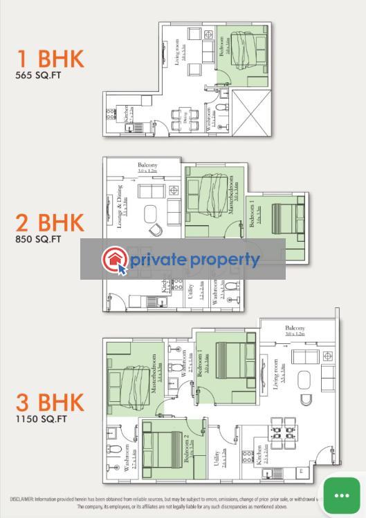 1 bedroom Apartment For Sale &nbsp;opp Braeburn International School Bamburi Mombasa - 9