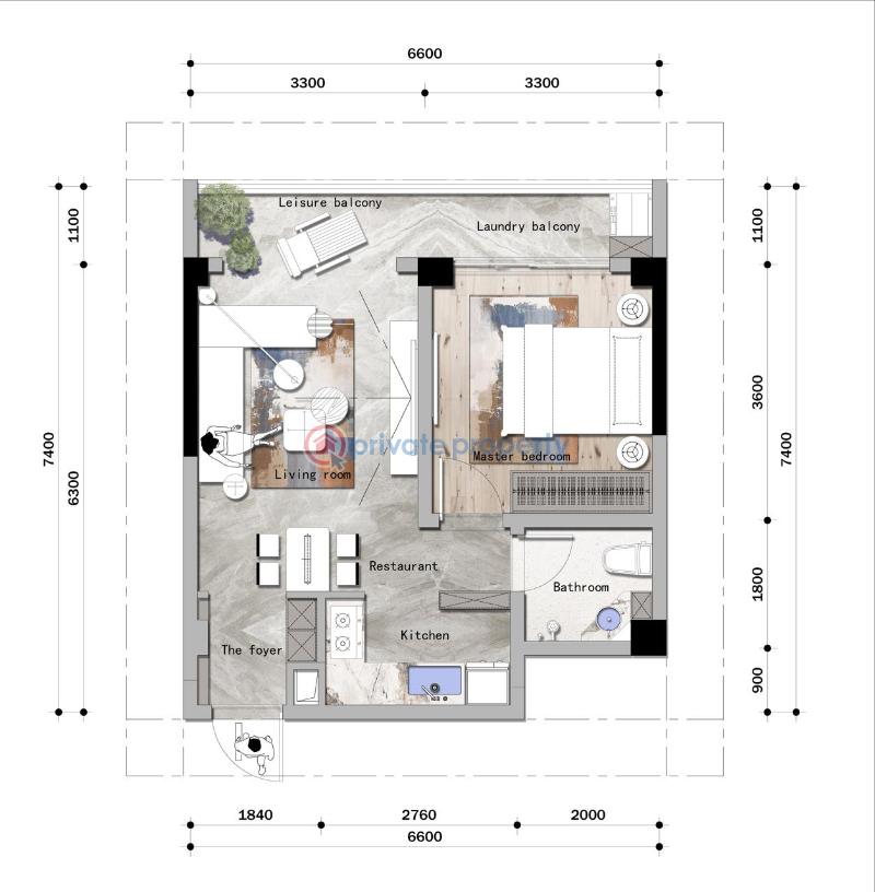 1 bedroom Apartment For Sale Muthithi Road Westlands Nairobi - 7
