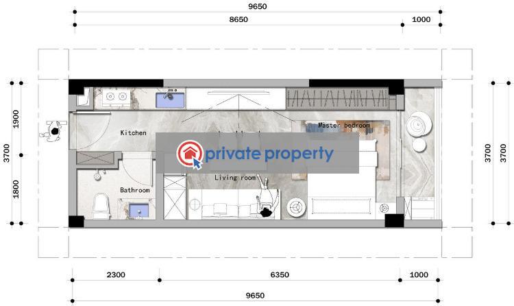 1 bedroom Apartment For Sale &nbsp;muthithi Road Westlands Nairobi - 3