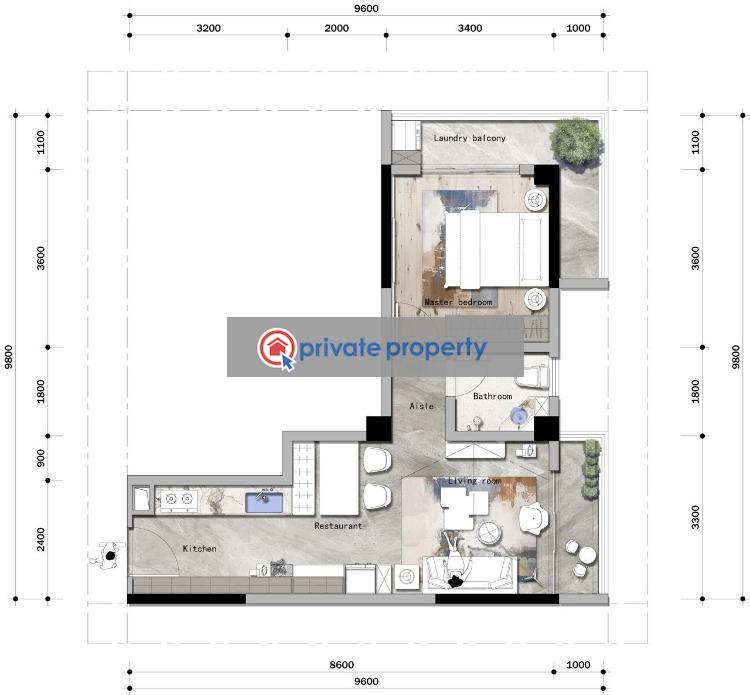 1 bedroom Apartment For Sale &nbsp;muthithi Road Westlands Nairobi - 4