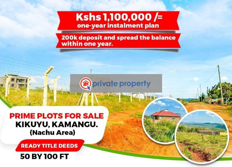 Residential Land For Sale &nbsp;thigio Kikuyu Kiambu - 13