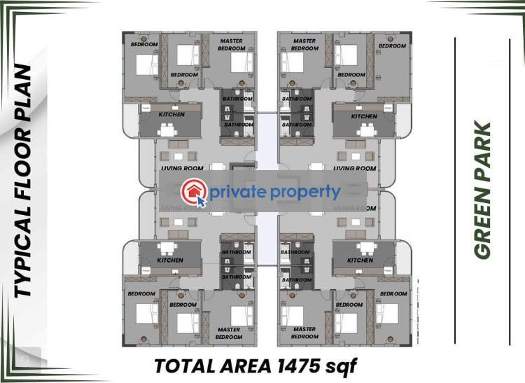 3 bedroom Apartment For Sale &nbsp;moyne Drive Nyali Nyali Mombasa - 12